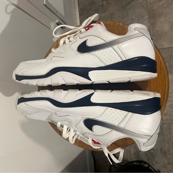 Nike Athletic Shoes - White, Blue, Pink - Picture 8 of 14